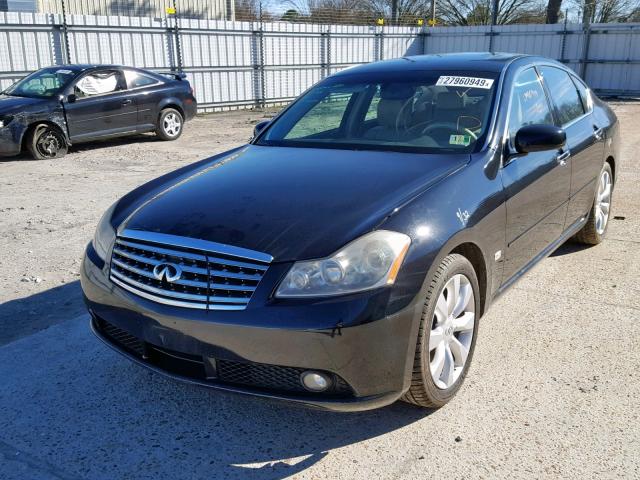 JNKBY01E66M204751 - 2006 INFINITI M45 BASE BLACK photo 2