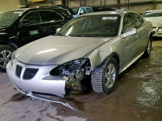 2G2WP552081129759 - 2008 PONTIAC GRAND PRIX SILVER photo 2
