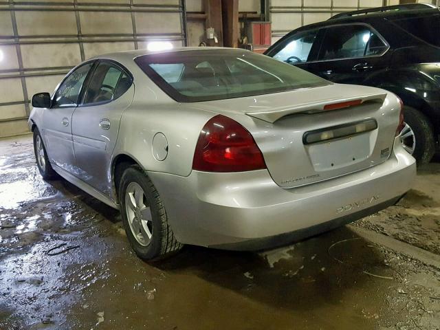 2G2WP552081129759 - 2008 PONTIAC GRAND PRIX SILVER photo 3
