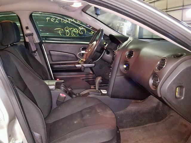 2G2WP552081129759 - 2008 PONTIAC GRAND PRIX SILVER photo 5