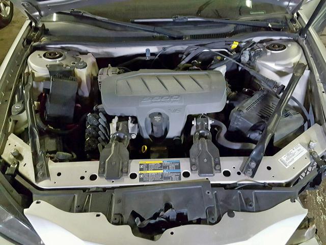 2G2WP552081129759 - 2008 PONTIAC GRAND PRIX SILVER photo 7