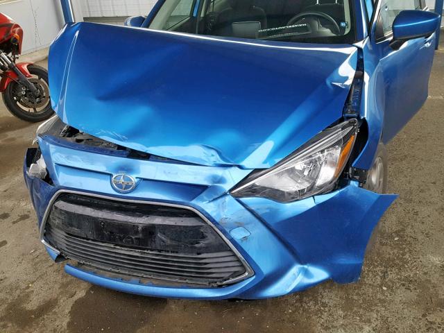 3MYDLBZV4GY111607 - 2016 TOYOTA SCION IA BLUE photo 7