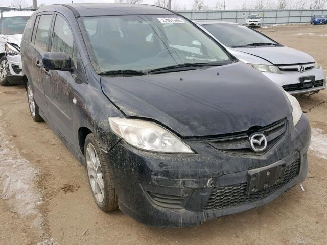 JM1CR293680316459 - 2008 MAZDA 5 BLACK photo 1