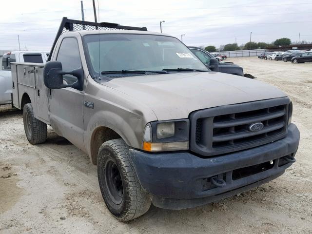 1FDSF30L63ED31803 - 2003 FORD F350 SRW S BROWN photo 1