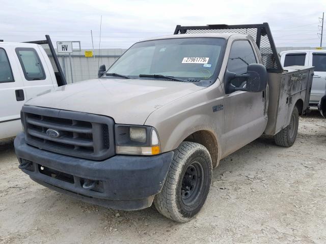 1FDSF30L63ED31803 - 2003 FORD F350 SRW S BROWN photo 2