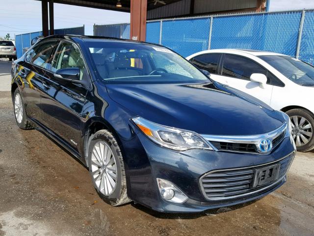 4T1BD1EB4FU036526 - 2015 TOYOTA AVALON HYB BLACK photo 1