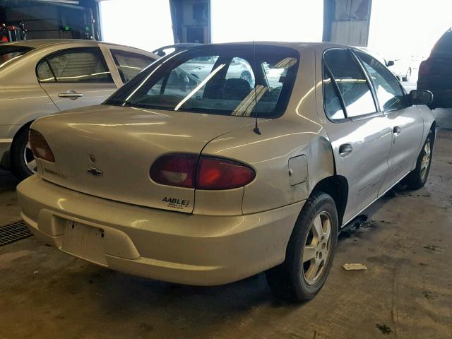 1G1JF524527363347 - 2002 CHEVROLET CAVALIER L SILVER photo 4