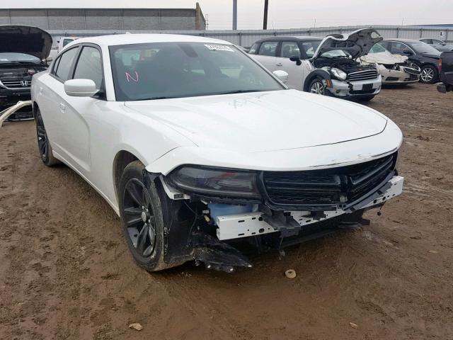 2C3CDXHG7GH179031 - 2016 DODGE CHARGER SX WHITE photo 1