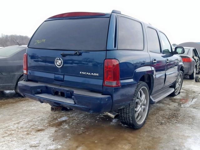 1GYEK63N25R139117 - 2005 CADILLAC ESCALADE L BLUE photo 4