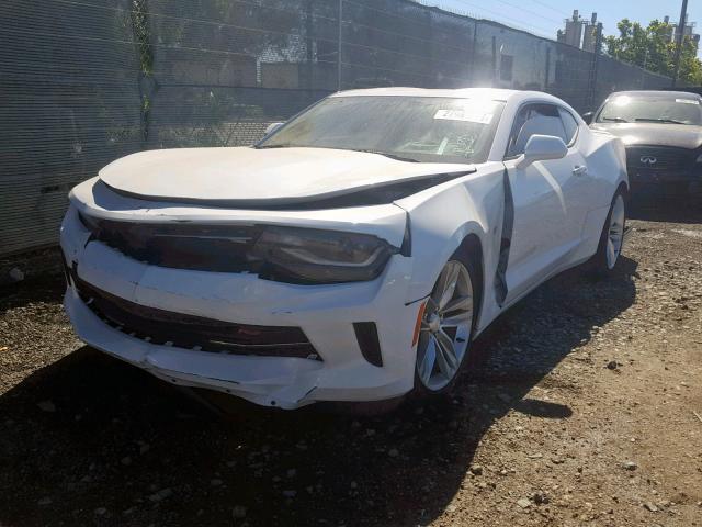 1G1FD1RS3G0124274 - 2016 CHEVROLET CAMARO LT WHITE photo 2