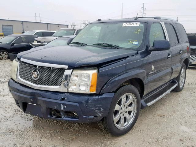 1GYEC63T44R275002 - 2004 CADILLAC ESCALADE L BLUE photo 2