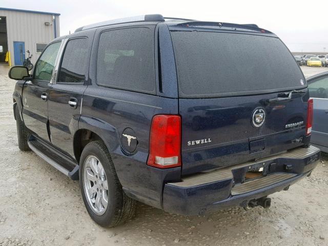 1GYEC63T44R275002 - 2004 CADILLAC ESCALADE L BLUE photo 3