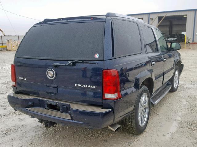 1GYEC63T44R275002 - 2004 CADILLAC ESCALADE L BLUE photo 4