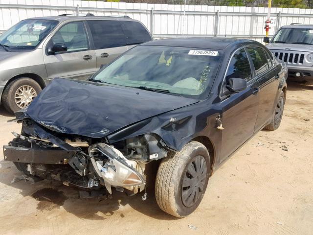 1G1ZG57B084261858 - 2008 CHEVROLET MALIBU LS 黑色 照片 2