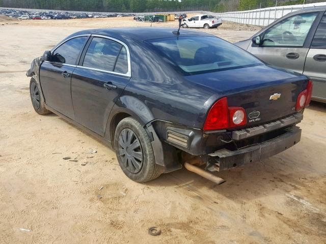 1G1ZG57B084261858 - 2008 CHEVROLET MALIBU LS 黑色 照片 3