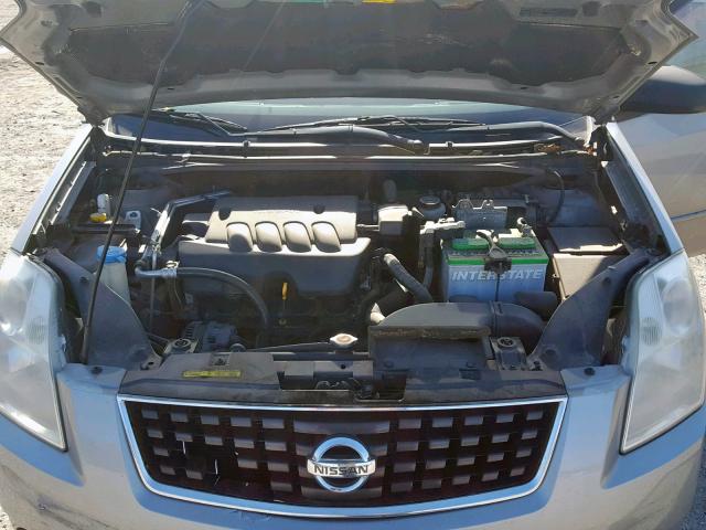 3N1AB61E69L688973 - 2009 NISSAN SENTRA 2.0 SILVER photo 7