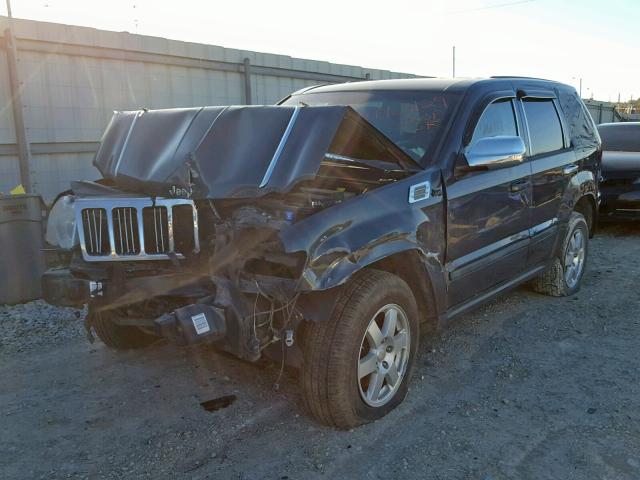 1J8GR48K98C120206 - 2008 JEEP GRAND CHER GRAY photo 2