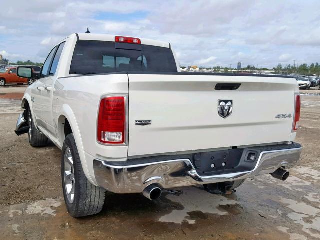 1C6RR7JTXHS521491 - 2017 RAM 1500 LARAM WHITE photo 3