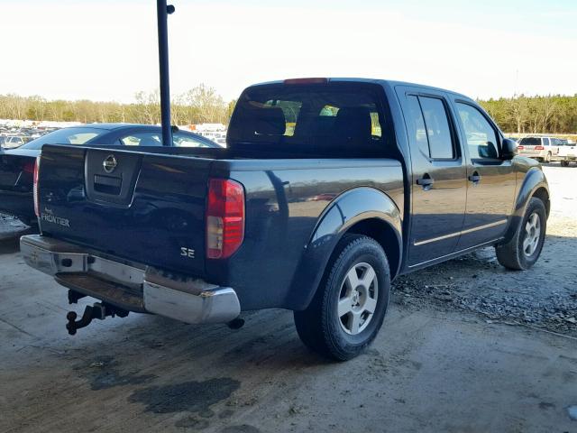 1N6AD07U67C402659 - 2007 NISSAN FRONTIER C BLACK photo 4