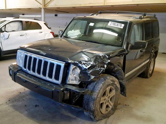 1J4RH5GT8AC122533 - 2010 JEEP COMMANDER შავი ფოტო 2