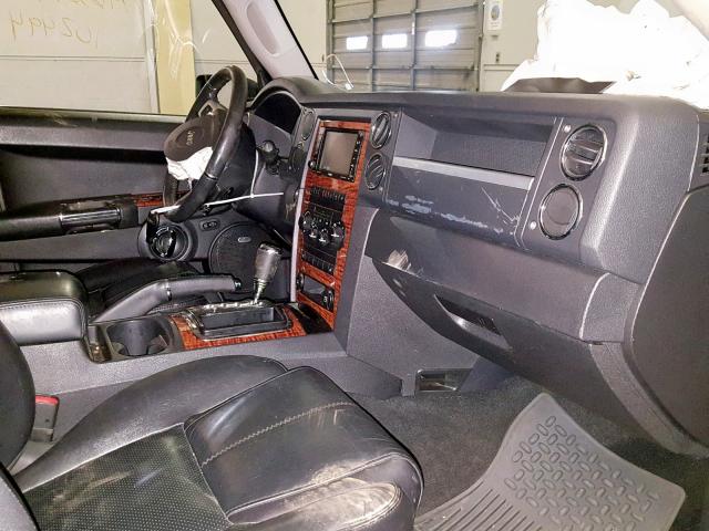 1J4RH5GT8AC122533 - 2010 JEEP COMMANDER შავი ფოტო 5