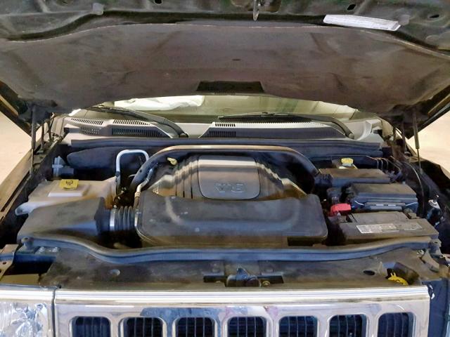 1J4RH5GT8AC122533 - 2010 JEEP COMMANDER შავი ფოტო 7