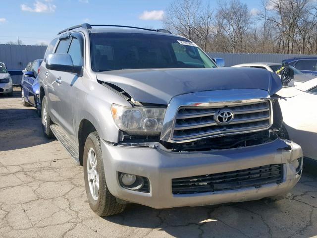 5TDBY68A58S012350 - 2008 TOYOTA SEQUOIA LI SILVER photo 1