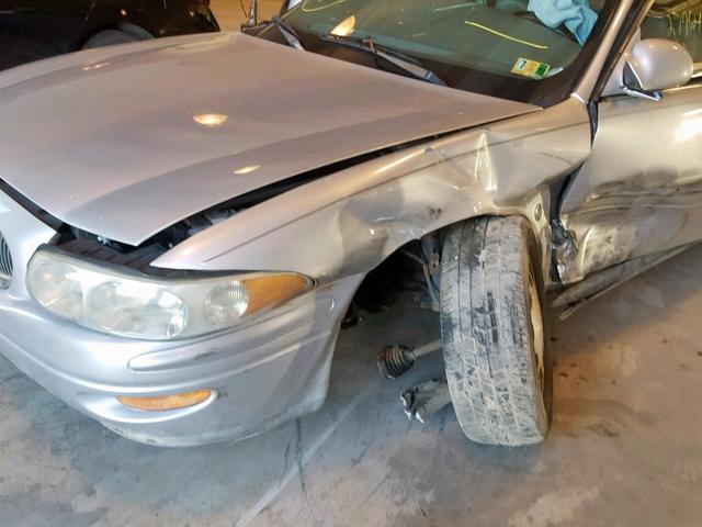 1G4HR54K8YU119609 - 2000 BUICK LESABRE LI SILVER photo 9