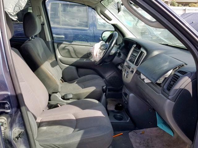 4F2YZ02B83KM47613 - 2003 MAZDA TRIBUTE DX 蓝色 照片 5