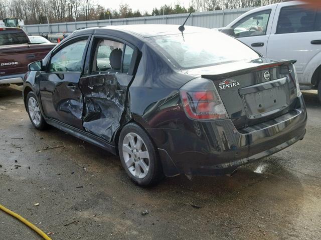 3N1AB6AP5BL650240 - 2011 NISSAN SENTRA 2.0 BLACK photo 3