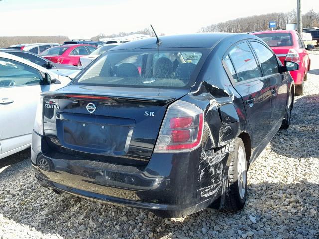 3N1AB6AP5BL650240 - 2011 NISSAN SENTRA 2.0 BLACK photo 4