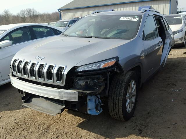 1C4PJMCB9GW144945 - 2016 JEEP CHEROKEE L SILVER photo 2