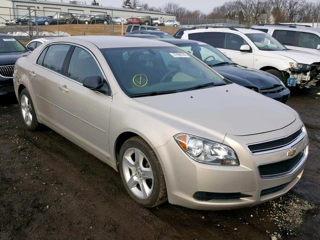 1G1ZB5EBXAF114569 - 2010 CHEVROLET MALIBU LS BEIGE photo 1