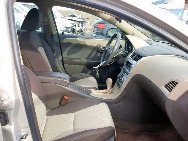1G1ZB5EBXAF114569 - 2010 CHEVROLET MALIBU LS BEIGE photo 5