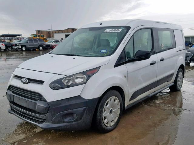 NM0LS7E70F1227310 - 2015 FORD TRANSIT CO WHITE photo 2