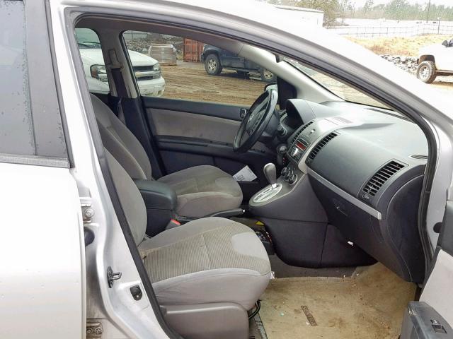 3N1AB6APXCL784209 - 2012 NISSAN SENTRA 2.0 SILVER photo 5