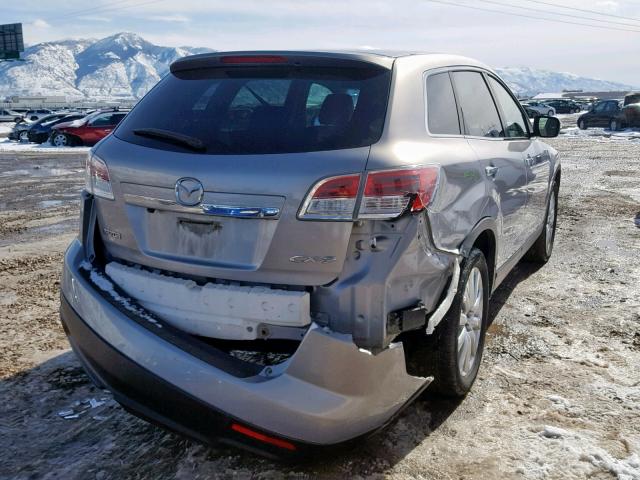 JM3TB38A480154753 - 2008 MAZDA CX-9 SILVER photo 4