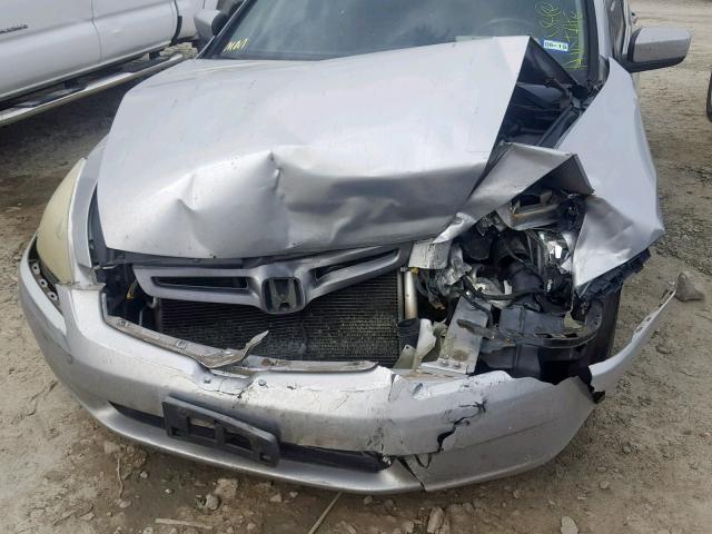 1HGCM56825A123913 - 2005 HONDA ACCORD EX GRAY photo 9