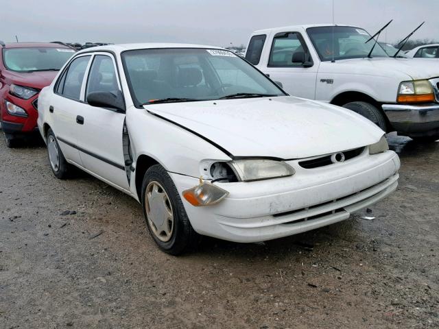 1NXBR12E7YZ321496 - 2000 TOYOTA COROLLA VE WHITE photo 1