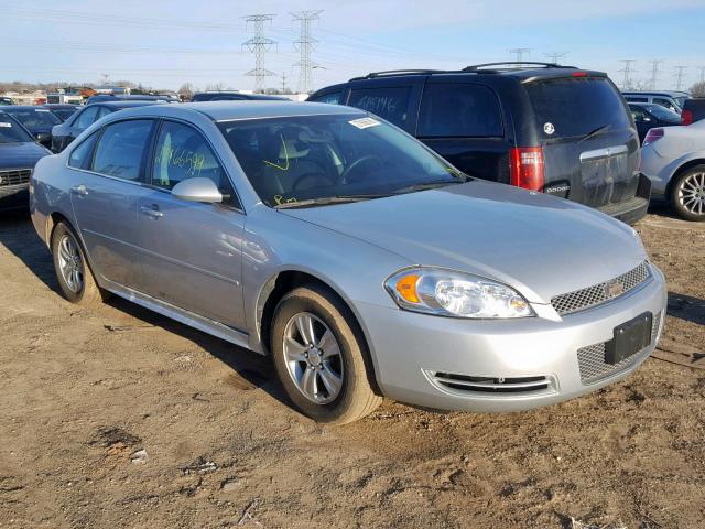 2G1WA5E35F1130143 - 2015 CHEVROLET IMPALA LIM SILVER photo 1