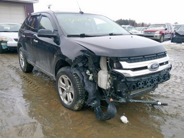 2FMDK4JC9BBB52612 - 2011 FORD EDGE SEL BLUE photo 1