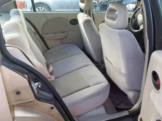 1G8AL55F76Z141233 - 2006 SATURN ION LEVEL GOLD photo 6