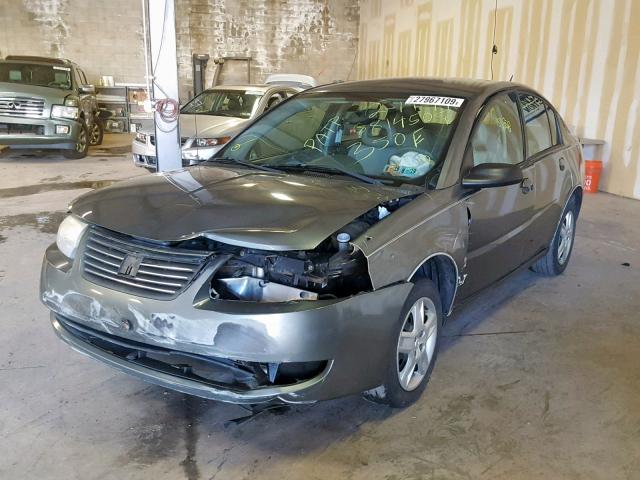 1G8AJ55F87Z115098 - 2007 SATURN ION LEVEL GRAY photo 2