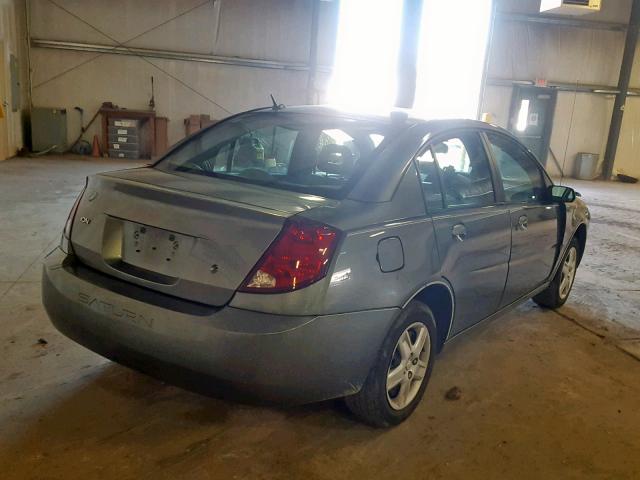 1G8AJ55F87Z115098 - 2007 SATURN ION LEVEL GRAY photo 4