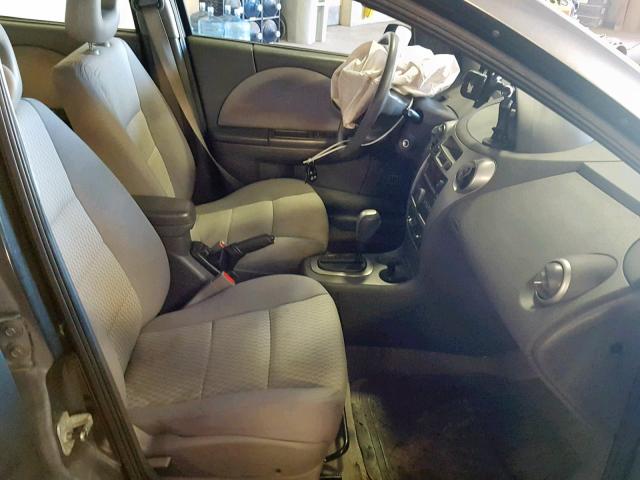 1G8AJ55F87Z115098 - 2007 SATURN ION LEVEL GRAY photo 5