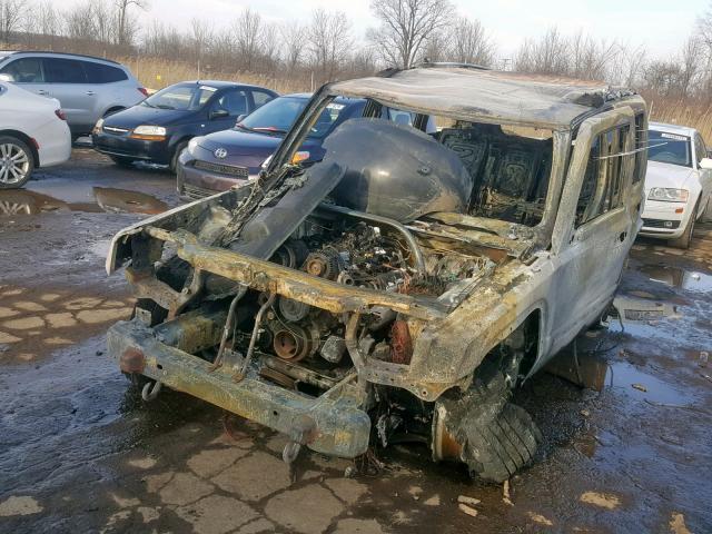 1J8HG48N48C214921 - 2008 JEEP COMMANDER BLUE photo 2