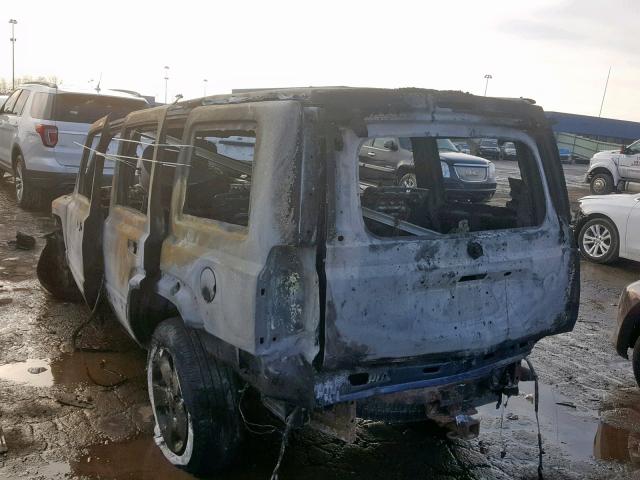 1J8HG48N48C214921 - 2008 JEEP COMMANDER BLUE photo 3