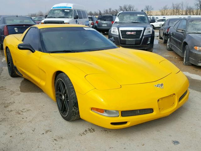 1G1YY12S935125398 - 2003 CHEVROLET CORVETTE Z YELLOW photo 1