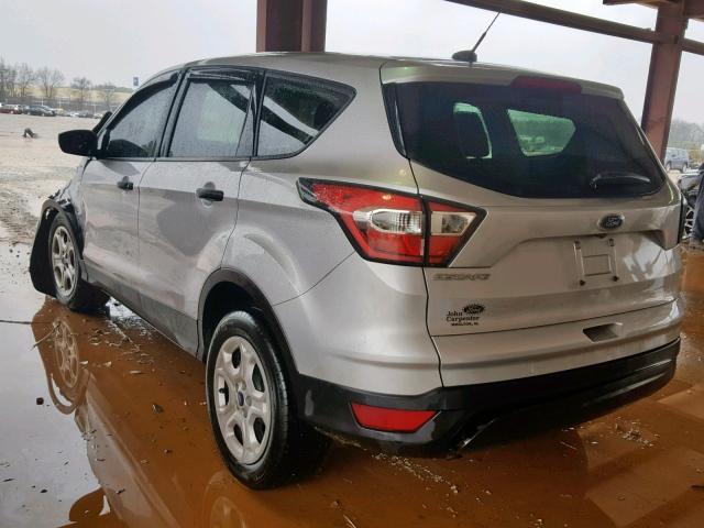 1FMCU0F75HUA98612 - 2017 FORD ESCAPE S SILVER photo 3