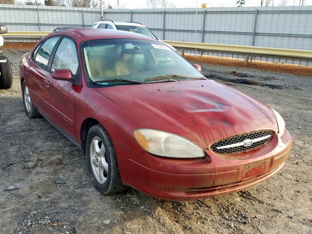 1FAFP55U22A147096 - 2002 FORD TAURUS SES RED photo 1